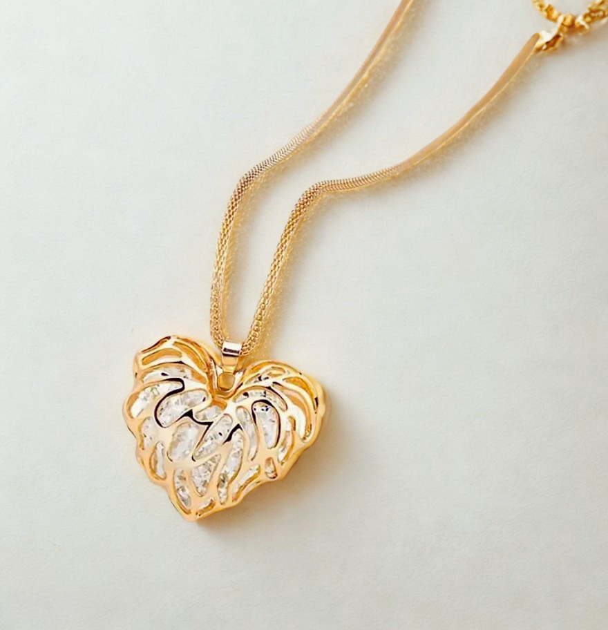 Ice Heart - kaulakoru