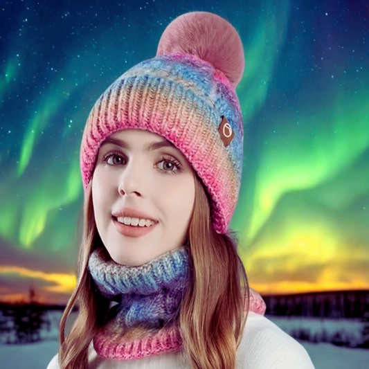Aurora Borealis -pipo ja kaulatuubi
